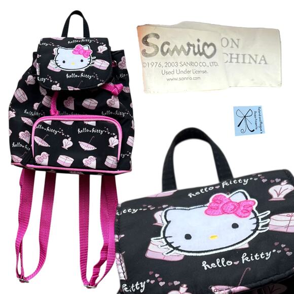 Sanrio Hello Kitty 2003 Y2K Mini Backpack Purse main image 6